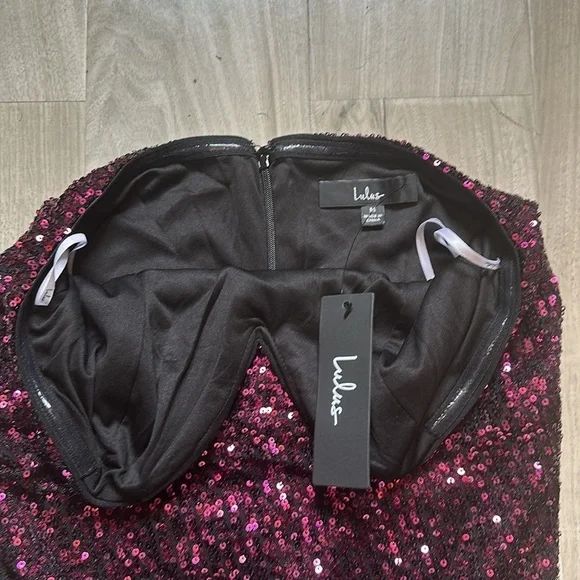 Lulus medium formal sequins mini dress - Picture 4 of 7